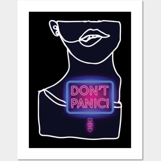 Don't Panic Posters and Art